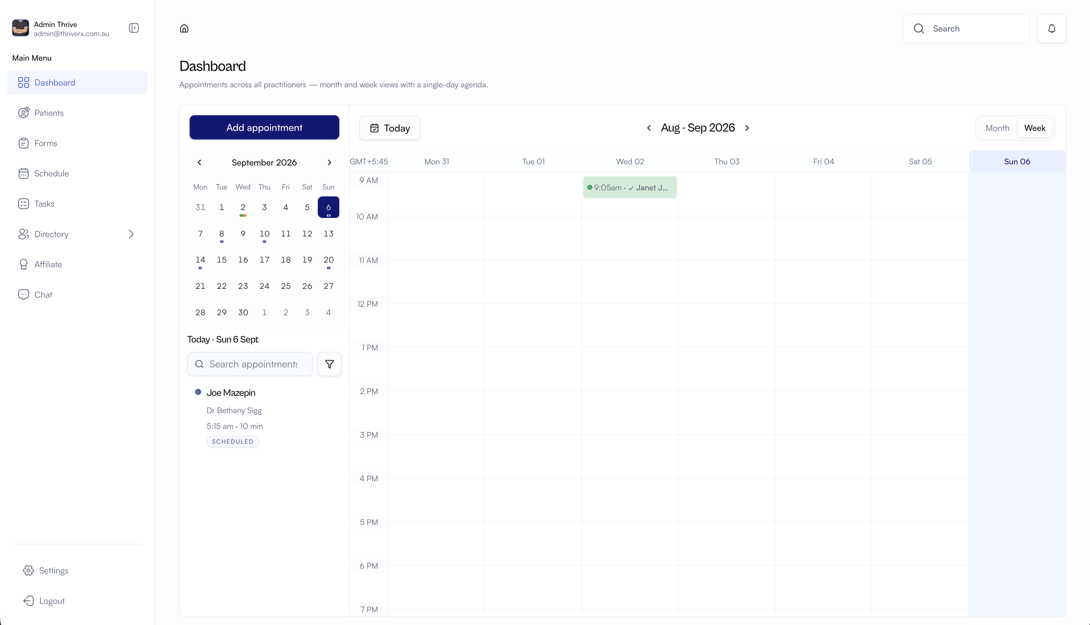 Thrive Rx — Telehealth Platform (Australia) screenshot 1