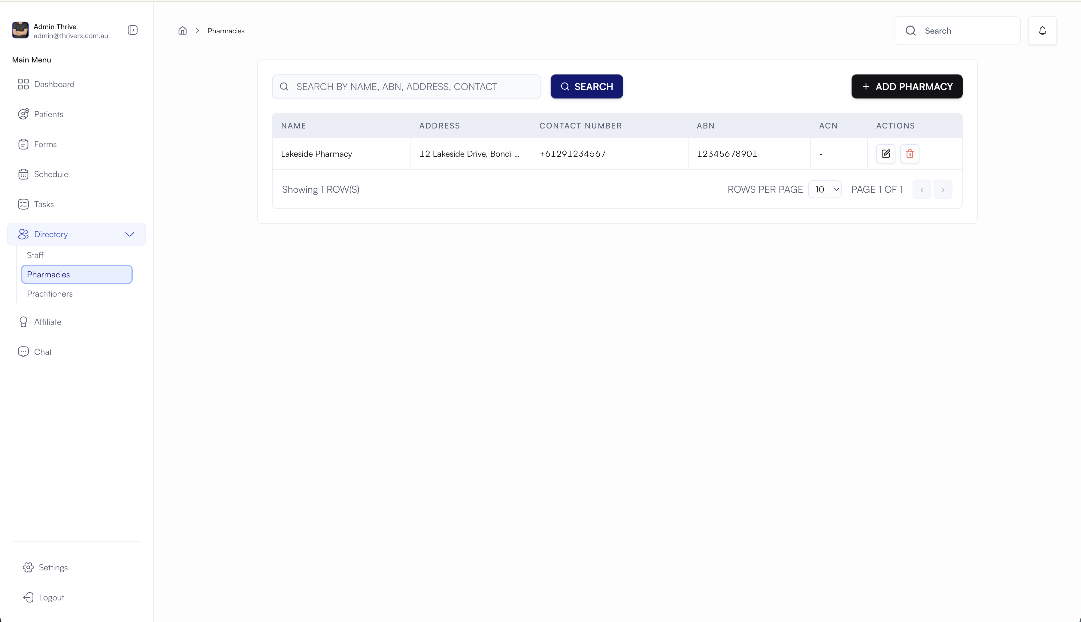 Thrive Rx — Telehealth Platform (Australia) screenshot 5
